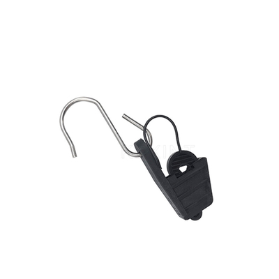 S Type Anchor Tension Cable Clamp, Aksesori Kabel Serat Optik Kustom