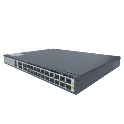 FTTH 10 Gigabit Ethernet 16 Port 1U GPON OLT Kompatibel Dengan Berbagai Jenis ONT