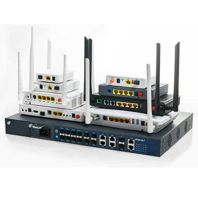 FTTH 10 Gigabit Ethernet 16 Port 1U GPON OLT Kompatibel Dengan Berbagai Jenis ONT