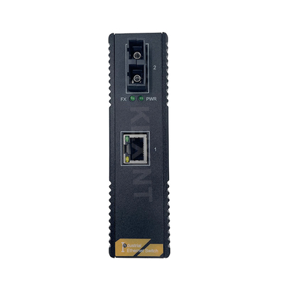 KEXINT Gigabit 1 Port Optik 4 Port Listrik Industri (POE) Transceiver Media Converter