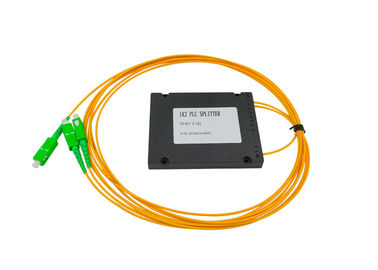 ABS FTTH Fiber Optic PLC Splitter, EPON GPON Fiber Splitter 2.0 3.0mm