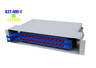 Kabinet 48 Port Ethernet Patch Panel Rj45 Ke Rj45 Cold Rolled Steel Plate