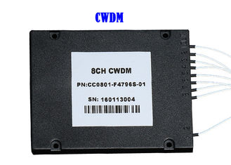 8CH 16CH 32CH CWDM DWDM Fiber Mux Demux Modul Optik ABS 1260 ~ 1620 dB