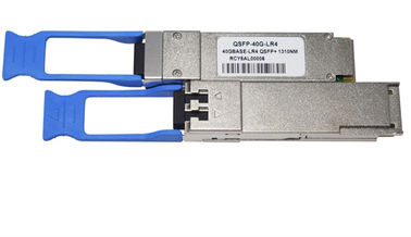 Modul SFP Serat Optik Duplex 100GBAS LR4 1310nm LAN WDM 10km QSFP28