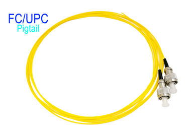 Kabel Patch Serat Optik SM FC Pigtail 0.9mm G657A1 Penyisipan 0.2 dB Kembali 55 dB