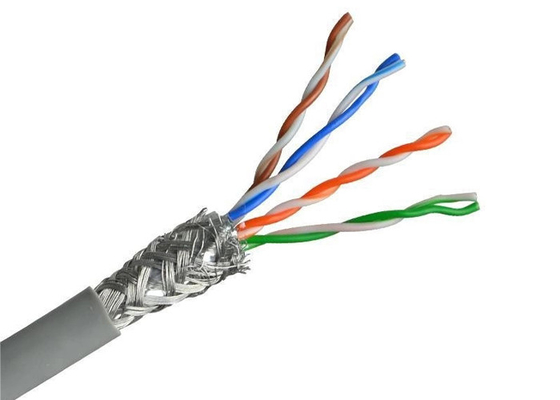CAT5 SFTP Jaringan Kabel Lan Tembaga Listrik Rj45 100M Transmisi 23AWG 305m