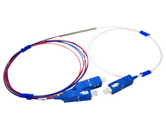 18dB Directivity Coupler Fiber Optik WDM FBT 15/85 1×2 Konektor Mini 0.9 SC/UPC