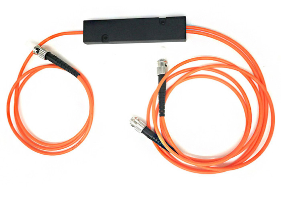 CCTV Multimode FBT 1*2 Coupler WDM Fiber Optic 50/125 850nm Untuk Jaringan FTTH FTTB FTTX