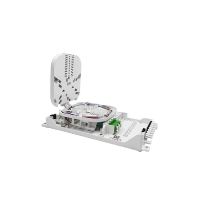 8 core FTTH Fiber Optic Desktop Box LC / APC Pigtail Adapter Indoor