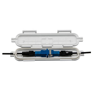 Drop Cable Splicing Pelindung Lengan Fiber Optic Terminal Box FTTH ABS 1 Core OTB