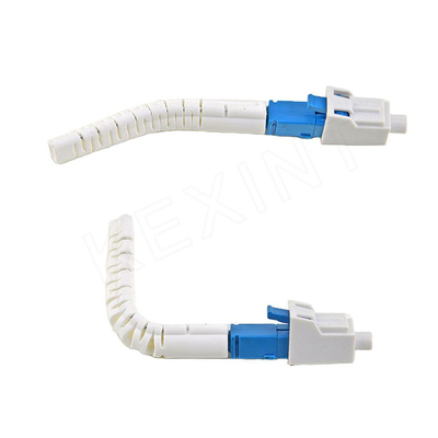 KEXINT SM MM Konektor Serat Optik PC/UPC/APC Poles Sepatu Bot Miring yang Dapat Disesuaikan