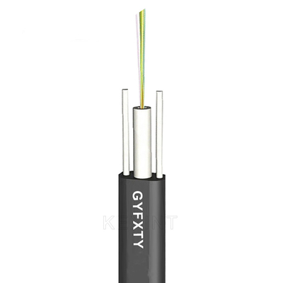 KEXINT GYFXTY FTTH Kabel Fiber Optic 2 - 24 Fibers Outdoor Center Beam Type