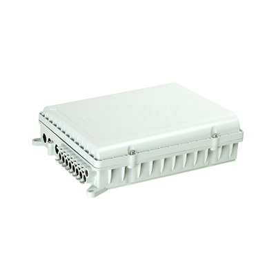 KEXINT PC ABS Kotak Distribusi Serat Optik Wall Mounted FTTH Termination Box Putih