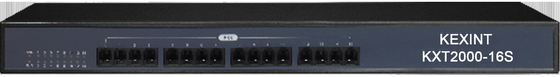 IAD 4 8 16 24 32 Port Mendukung Konektor RJ21 FXS Analog VoIP Gateway Ke IP