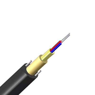 ADSS 8.5mm Fiber Optic Armored Cable Central Bundle Tube Structure