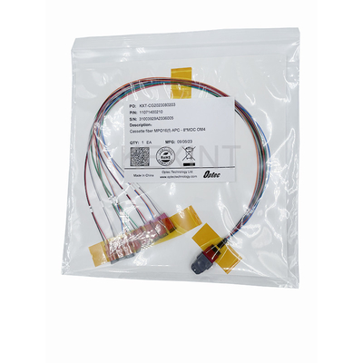 KEXINT MTP (MPO) APC Wanita Ke MDC 16 Fiber Breakout OM4 (50/125) Fiber Optic Patch Cord