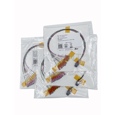 KEXINT MTP (MPO) APC Wanita Ke MDC 16 Fiber Breakout OM4 (50/125) Fiber Optic Patch Cord