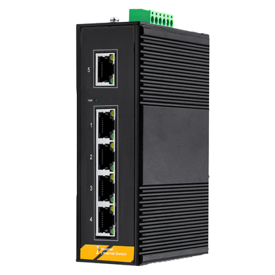 KEXINT Gigabit 5 Port Listrik Kelas Industri (POE) Power Over Ethernet Switch
