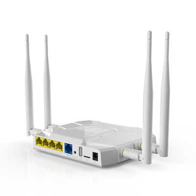 KEXINT Wifi Router 4K Streaming Long Range Cover dengan USB Port Dual Band Wireless Router