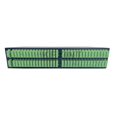 KEXINT 4 PCS 1X 32 SC APC Fiber Optic PLC Splitter 2U ODF 19 Inci Rak Fiber Optic Patch Panel