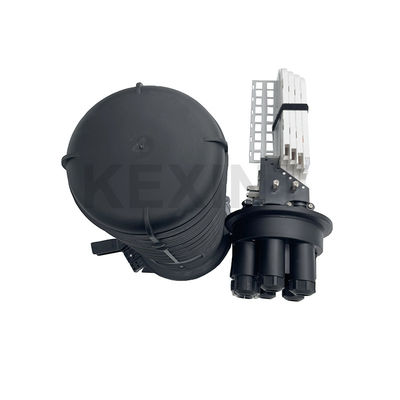 KEXINT 96 Core Dengan Adapter Bracket Dan 4 Splice Trays Fiber Optic Dome Type Splice Closure
