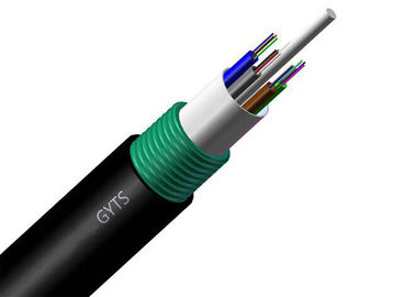 Conduit 7.0 8.0 Kabel Lapis Baja Serat Optik Untuk Penggunaan Luar Ruangan G652D GYTS 24 48B1.3