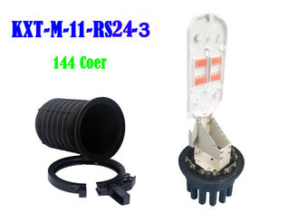 24-144 Core Dome Fiber Optic Splice Closure Joint Cable Sepenuhnya Mekanik Sealing