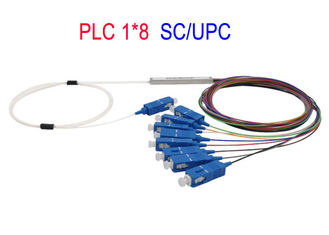 UPC Fiber Optic PLC Splitter Mini Module 1650 Panjang Gelombang Operasi Maks