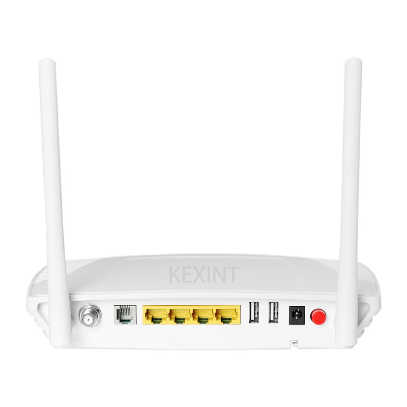 KEXINT KXT-XPE650-C CATV XPON AC Wifi ONU V2.0 Dual Band ONT Jaringan Nirkabel WiFi Serat Optik Peralatan